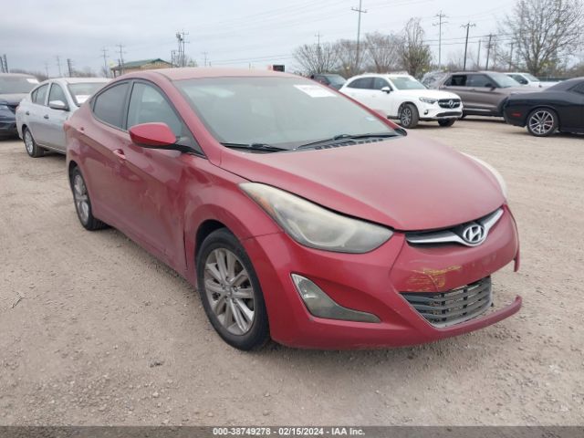 HYUNDAI ELANTRA 2015 5npdh4ae4fh577685