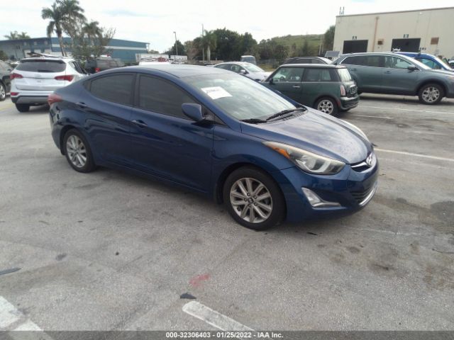 HYUNDAI ELANTRA 2015 5npdh4ae4fh586628