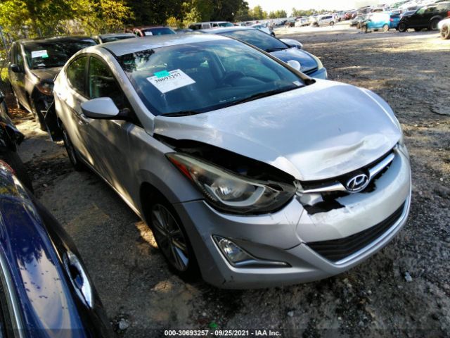 HYUNDAI ELANTRA 2015 5npdh4ae4fh594874