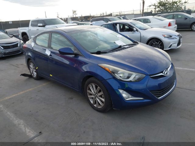 HYUNDAI ELANTRA 2015 5npdh4ae4fh599654