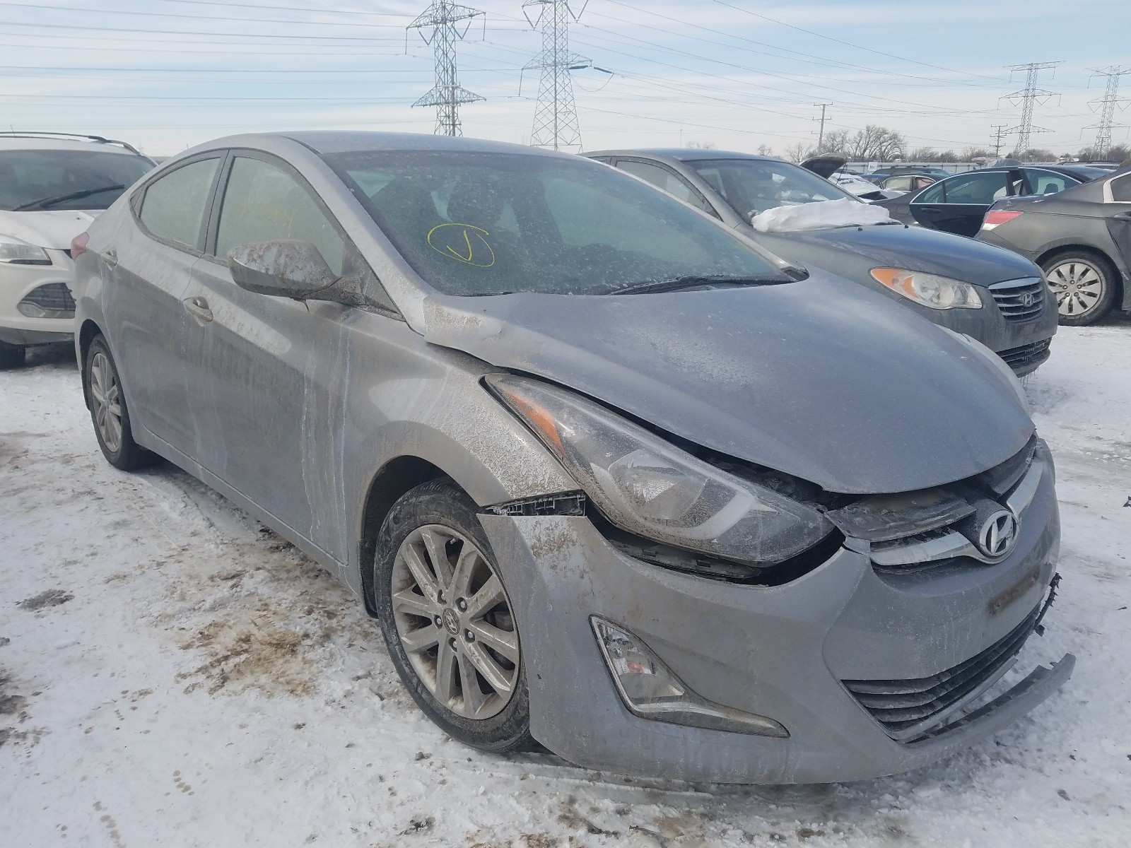 HYUNDAI ELANTRA SE 2015 5npdh4ae4fh602312