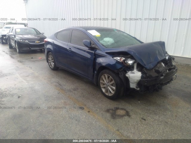 HYUNDAI ELANTRA 2015 5npdh4ae4fh611107