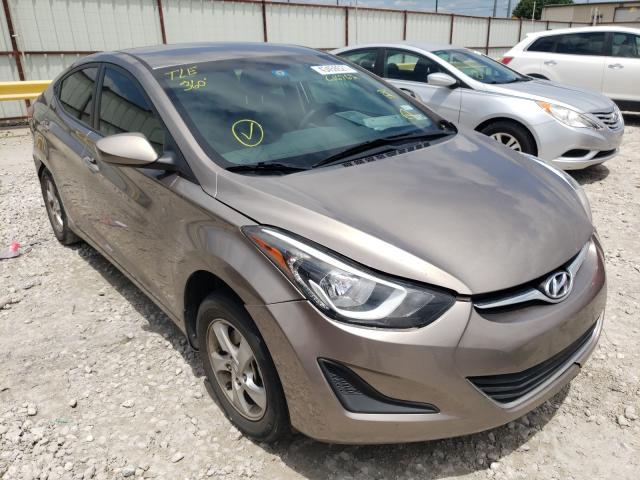 HYUNDAI ELANTRA SE 2015 5npdh4ae4fh616792