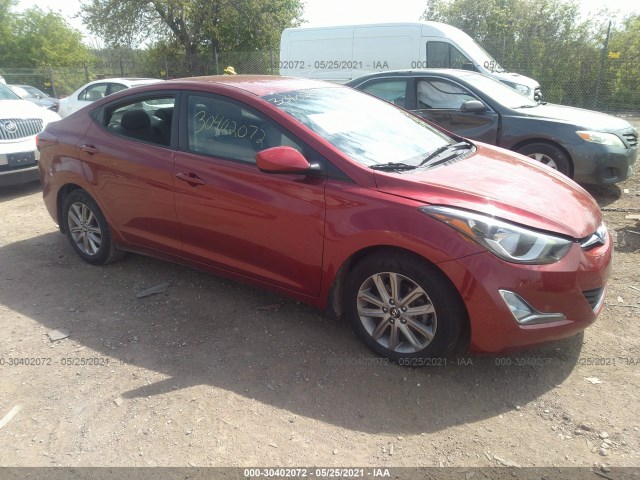 HYUNDAI ELANTRA 2015 5npdh4ae4fh618302