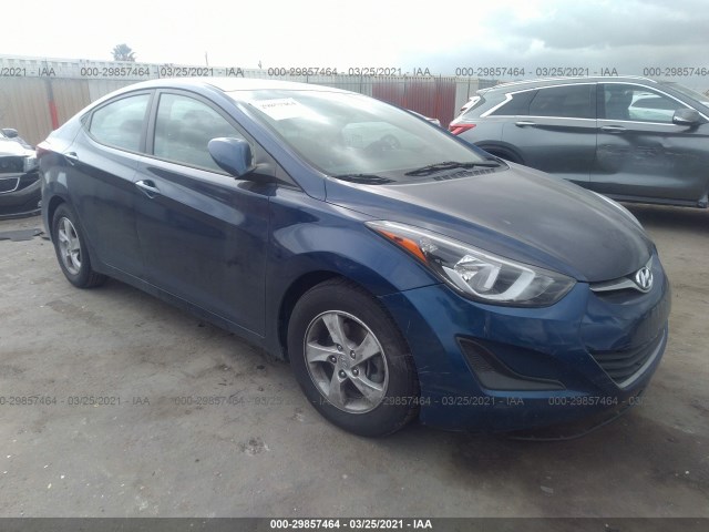 HYUNDAI ELANTRA 2015 5npdh4ae4fh621314