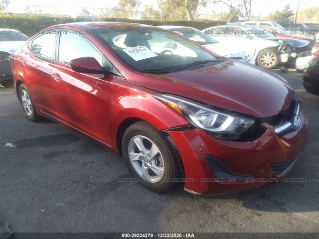 HYUNDAI ELANTRA 2015 5npdh4ae4fh622463