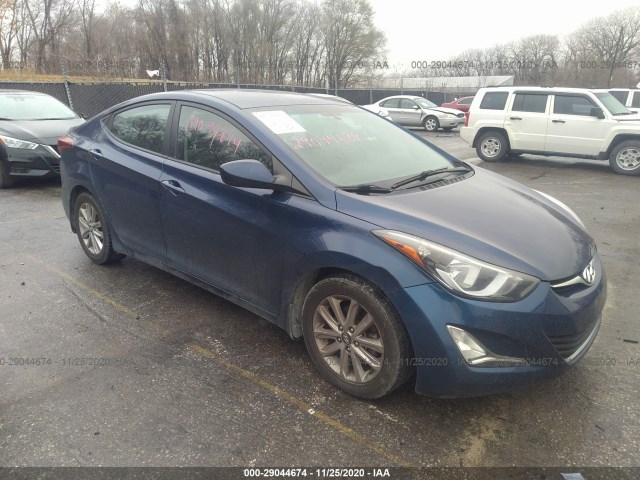 HYUNDAI ELANTRA 2015 5npdh4ae4fh628327