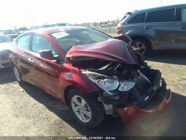 HYUNDAI ELANTRA 2015 5npdh4ae4fh629722