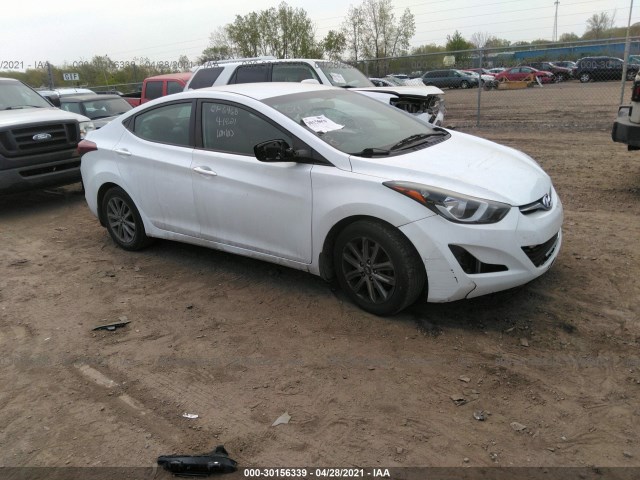 HYUNDAI ELANTRA 2015 5npdh4ae4fh641806