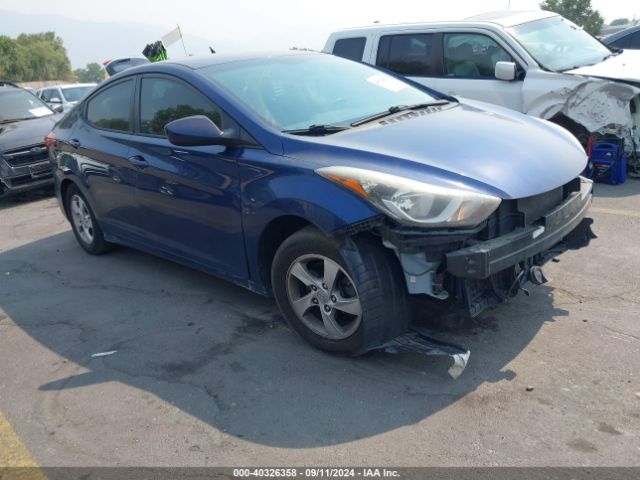 HYUNDAI ELANTRA 2015 5npdh4ae4fh645306