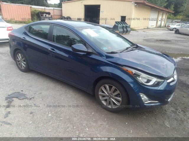 HYUNDAI ELANTRA 2016 5npdh4ae4gh654170