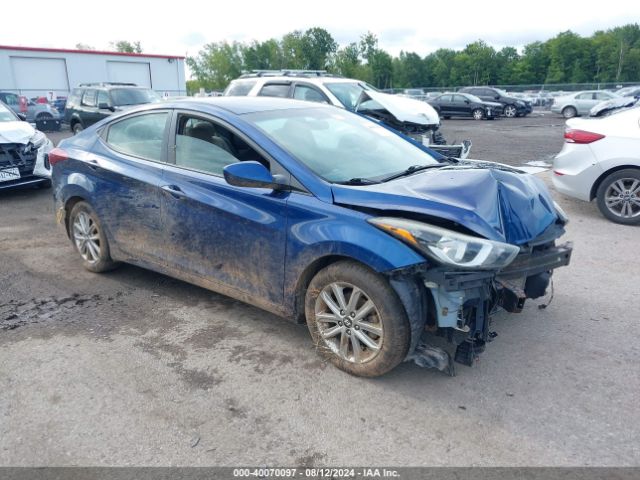 HYUNDAI ELANTRA 2016 5npdh4ae4gh654363