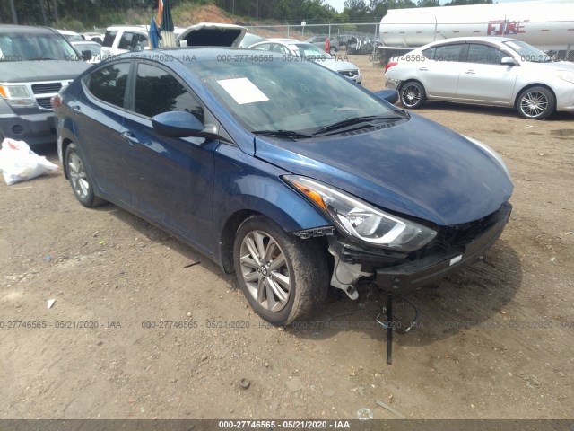 HYUNDAI ELANTRA 2016 5npdh4ae4gh657487