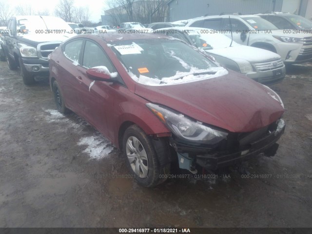 HYUNDAI ELANTRA 2016 5npdh4ae4gh665203