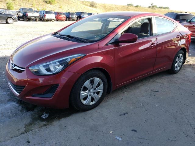 HYUNDAI ELANTRA SE 2016 5npdh4ae4gh667808