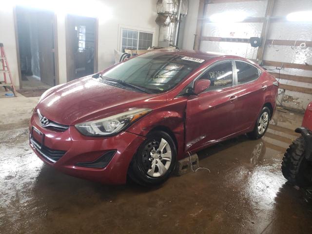 HYUNDAI ELANTRA SE 2016 5npdh4ae4gh676542