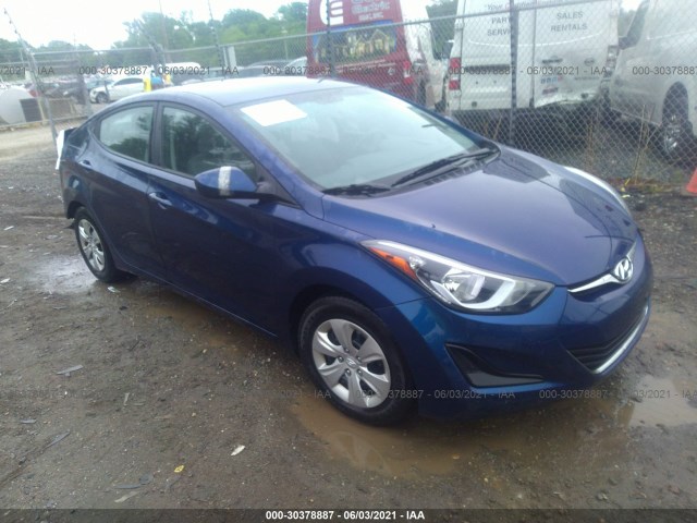 HYUNDAI ELANTRA 2016 5npdh4ae4gh683474