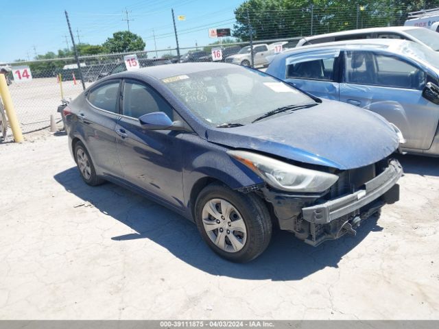 HYUNDAI ELANTRA 2016 5npdh4ae4gh685001