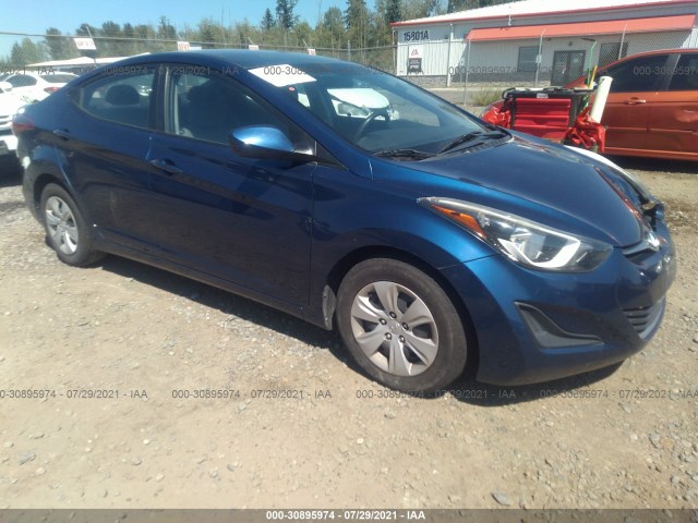 HYUNDAI ELANTRA 2016 5npdh4ae4gh687394