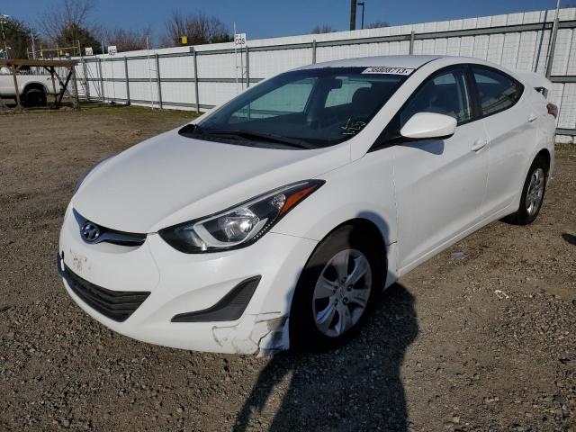 HYUNDAI ELANTRA SE 2016 5npdh4ae4gh691851