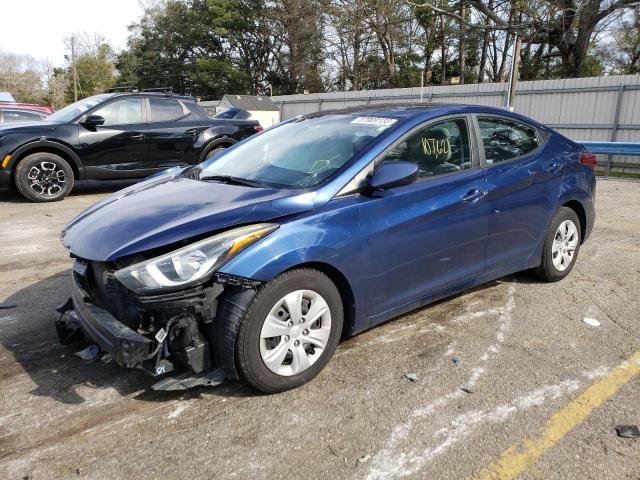 HYUNDAI ELANTRA SE 2016 5npdh4ae4gh696015