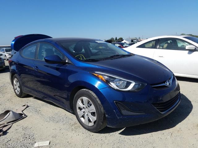 HYUNDAI ELANTRA SE 2016 5npdh4ae4gh697682