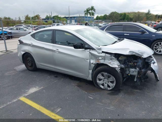 HYUNDAI ELANTRA 2016 5npdh4ae4gh701150