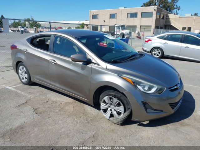 HYUNDAI ELANTRA 2016 5npdh4ae4gh703903