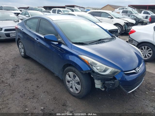 HYUNDAI ELANTRA 2016 5npdh4ae4gh712147