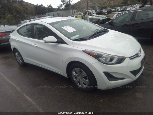 HYUNDAI ELANTRA 2016 5npdh4ae4gh716652