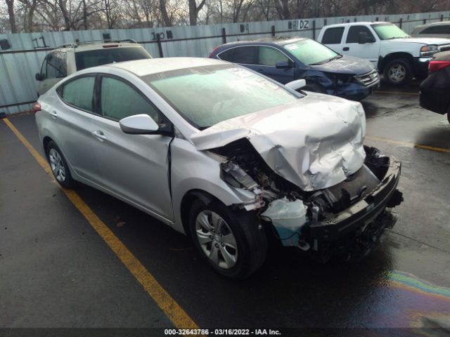 HYUNDAI ELANTRA 2016 5npdh4ae4gh717493