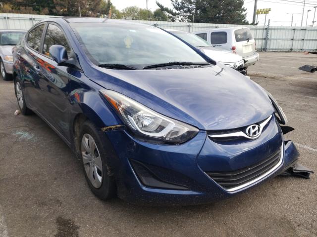 HYUNDAI ELANTRA SE 2016 5npdh4ae4gh718160