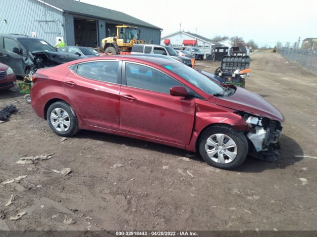 HYUNDAI ELANTRA 2016 5npdh4ae4gh718353