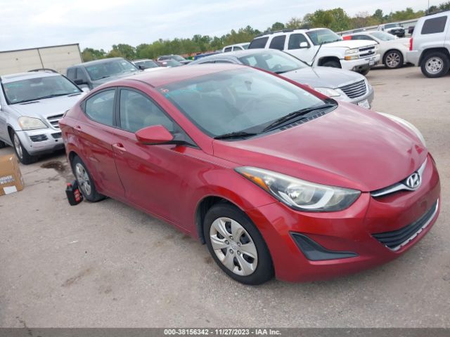 HYUNDAI ELANTRA 2016 5npdh4ae4gh721124