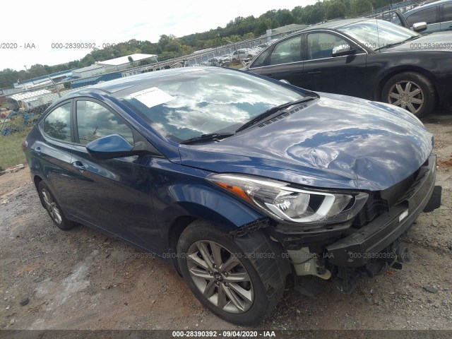 HYUNDAI ELANTRA 2016 5npdh4ae4gh722919