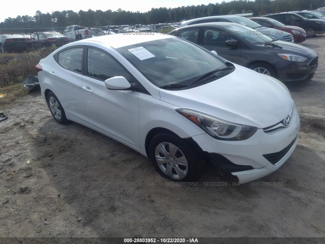 HYUNDAI ELANTRA 2016 5npdh4ae4gh723892