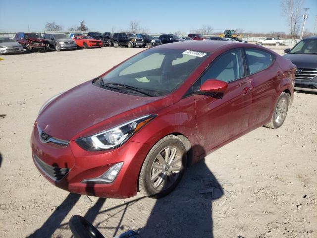 HYUNDAI ELANTRA SE 2016 5npdh4ae4gh724301