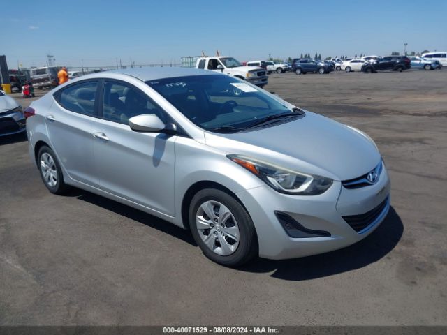 HYUNDAI ELANTRA 2016 5npdh4ae4gh725772