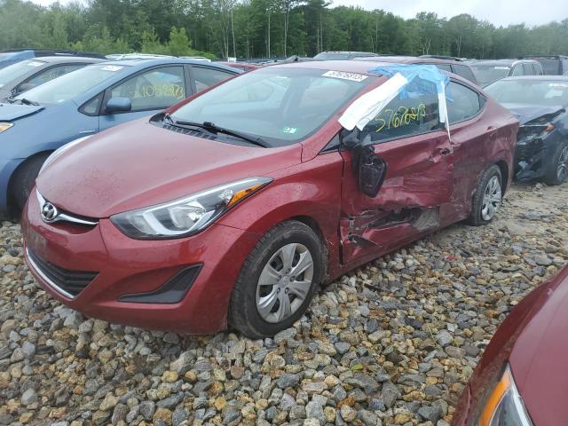 HYUNDAI ELANTRA SE 2016 5npdh4ae4gh726405