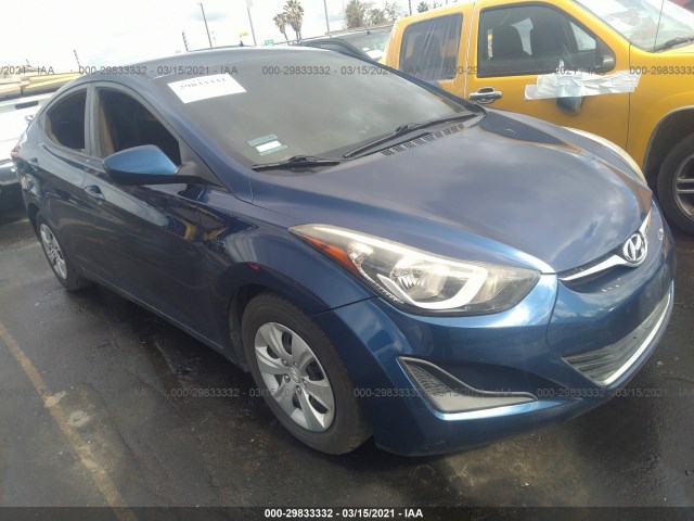 HYUNDAI ELANTRA 2016 5npdh4ae4gh727506