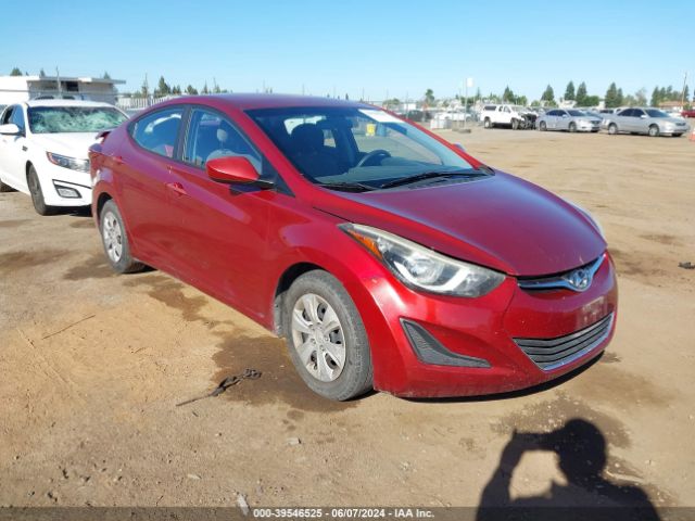 HYUNDAI ELANTRA 2016 5npdh4ae4gh734374