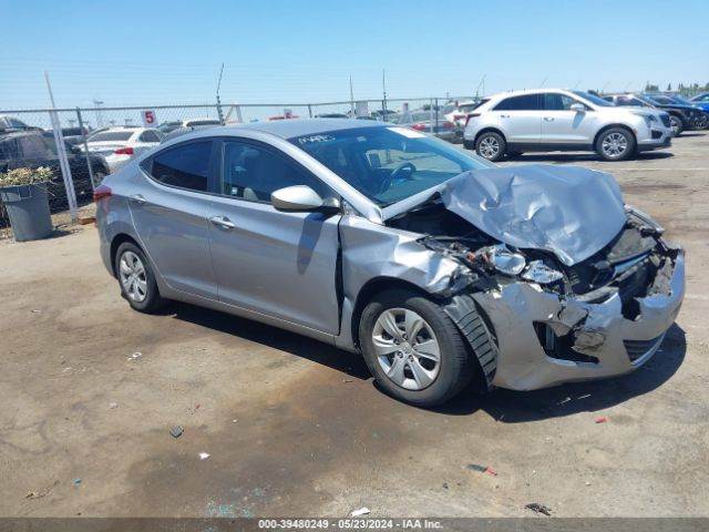 HYUNDAI ELANTRA 2016 5npdh4ae4gh736898