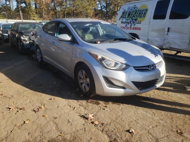 HYUNDAI ELANTRA SE 2016 5npdh4ae4gh739140