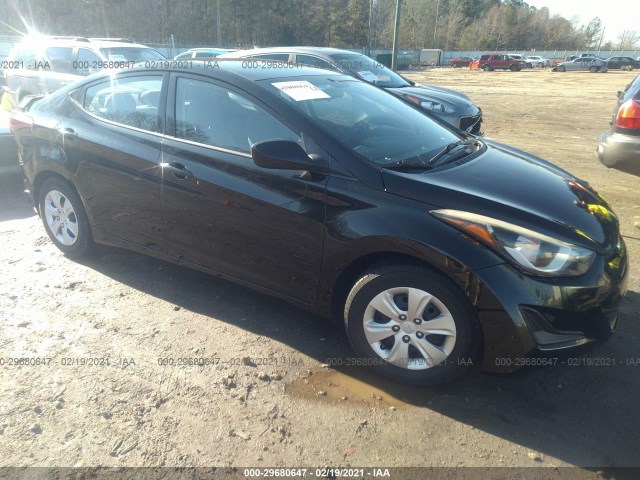 HYUNDAI ELANTRA 2016 5npdh4ae4gh741129