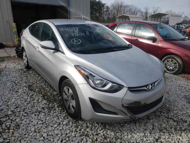 HYUNDAI ELANTRA SE 2016 5npdh4ae4gh741468