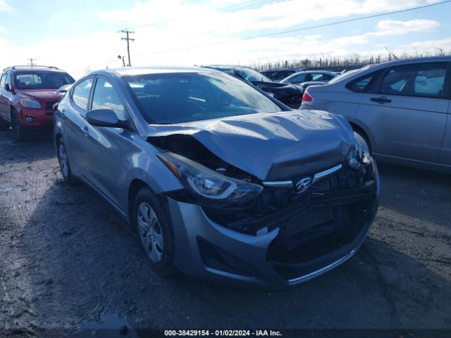 HYUNDAI ELANTRA 2016 5npdh4ae4gh750770