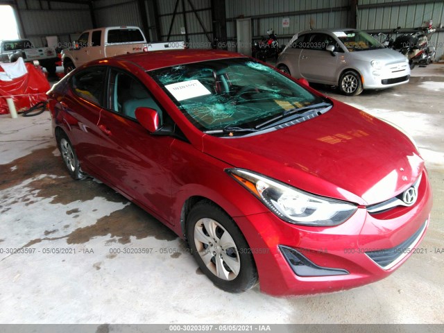 HYUNDAI ELANTRA 2016 5npdh4ae4gh752454