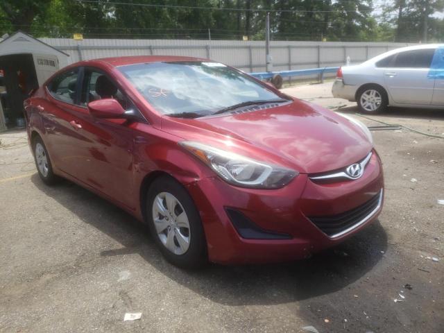 HYUNDAI ELANTRA SE 2016 5npdh4ae4gh753037