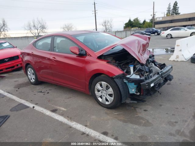 HYUNDAI ELANTRA 2016 5npdh4ae4gh754138