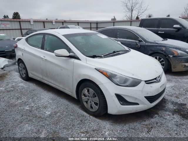 HYUNDAI ELANTRA 2016 5npdh4ae4gh756018